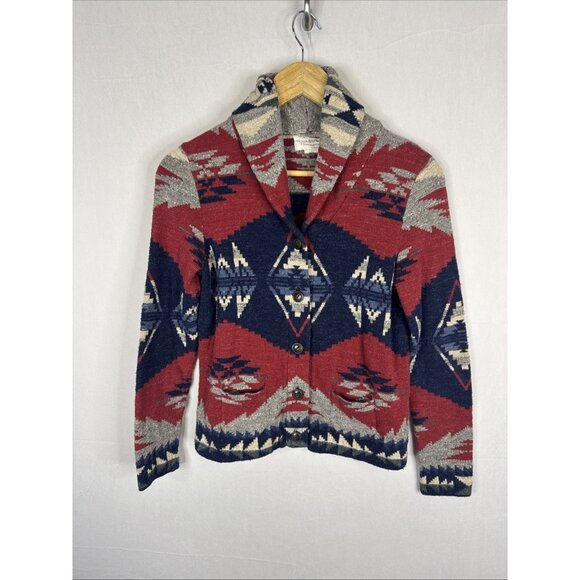 Ralph Lauren Sweaters - RALPH LAUREN DENIM & SUPPLY Native Ortega Shawl Collar Cardigan Women’s Size S